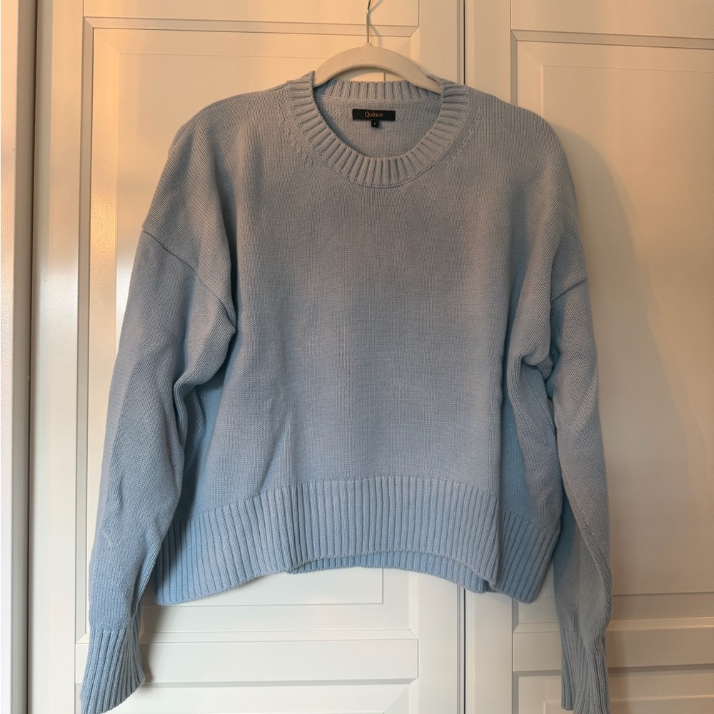 Quince Organic Cotton Boyfriend Sweater - Picture 2 of 5